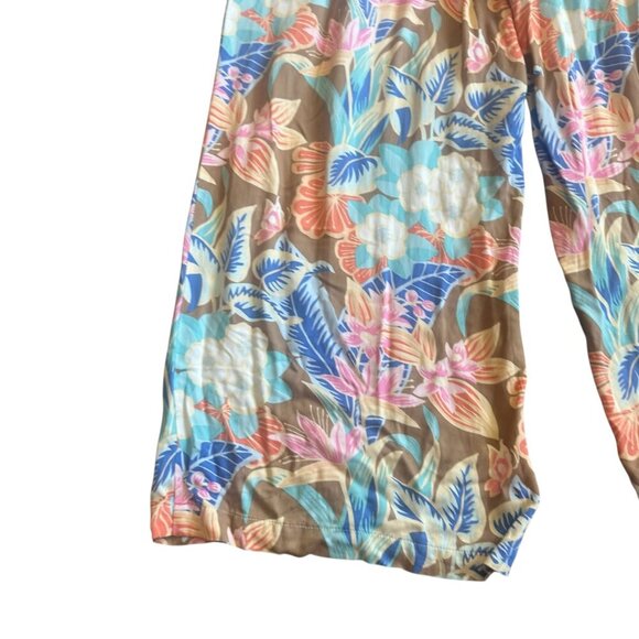 J. McLaughlin Rebekka Floral Print Jumpsuit Sleeveless Stretch Size Medium NWOT - Picture 11 of 13